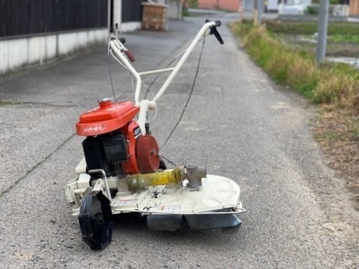 【茨城県常総市発】クボタ　ロータリーモア　6馬力