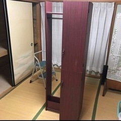 4/30まで☆収納家具☆木製収納☆昭和レトロ☆ハンガーラック