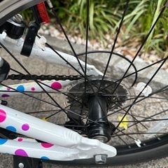 MARIN ドンキーJr. 20インチ ポルカドット 白　水玉