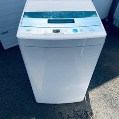 AQUA　全自動電気洗濯機　AQW-S50E