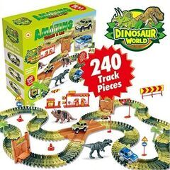 【新品未開封】おもちゃ 恐竜レール 恐竜セット 恐竜シリーズ 2...