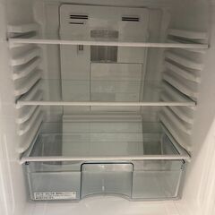 ☆中古￥10,800！【目玉商品！】TWIN BIRD　110㍑2ドア冷蔵庫　家電　2021年製　HR-F911型　幅48㎝ｘ奥行53㎝ｘ高さ108㎝　【BD215】