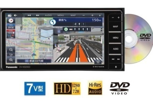 ❗️最終値下げ❗️先着順Panasonic ワイドナビ CN-HE02wd 新品未使用