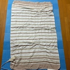 （中古）電気敷き毛布