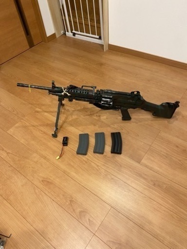 S\u0026T製　M249ミニミ　電動ガン充電器セット（交換可能）