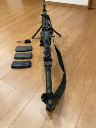 S\u0026T製　M249ミニミ　電動ガン充電器セット（交換可能）