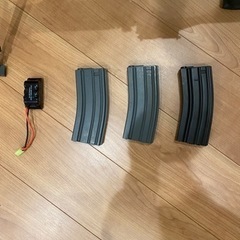 S&T製　M249ミニミ　電動ガン充電器セット（交換可能）