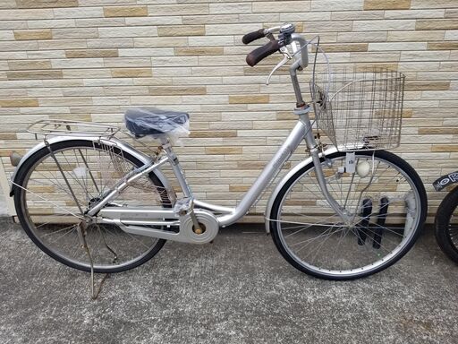 中古自転車 変速無し 26インチ ブロックダイナモ 軽整備済み 防犯登録対応 町田市 相模原市 MM238
