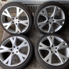 トヨタ　純正OP　modelista モデリスタ　ウイングダンサー　19インチ 8J +42 PCD114.3 5穴　アルミホイール　4本