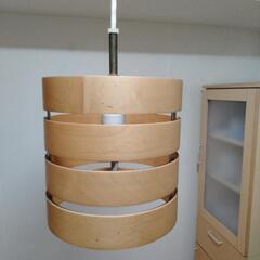 長澤ライディング　ランプシェード　木製　北欧