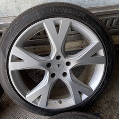 トヨタ　純正OP　modelista モデリスタ　ウイングダンサー　19インチ 8J +42 PCD114.3 5穴　アルミホイール　4本　　　②