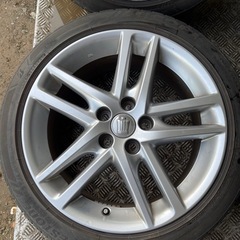 トヨタ　クラウン 200系 アスリート 後期 純正 18インチ 8J＋45 PCD114.3 5穴 バリ山　BRIDGESTONE ECOPIA NH100 225/45R18 2020年製　