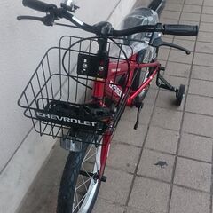 値下げ★★★★★新品 激安【シボレー子供自転車・１６インチ 補助輪付き】★★★★★