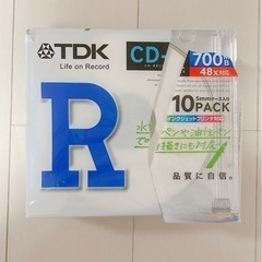 未使用 10枚セット TDK CD-R80PW*10A