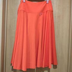 服/ファッション オレンジスカート