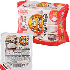 【新品未開封品】アイリスフーズ低温製法米おいしいご飯180g×30食