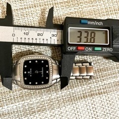 [限定特価品:ヴィンテージ/稼働]エドックス EDOX レ・べモン ダイヤベゼル/ブラック/28111/腕時計