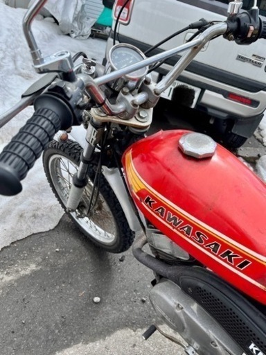 決まりました。バイク　KAWASAKI KM90