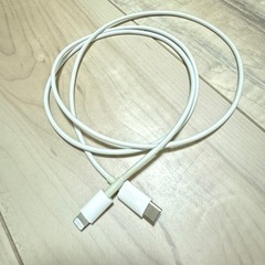 Apple純正ケーブル　typeC→ライトニング