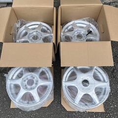 未使用品 エフェクト EFFECT SG63(YS08) 5.5J-14 off+38 pcd100・114.3/5H １４インチアルミホイール４本セット