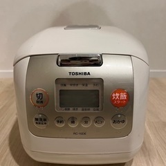 TOSHIBA 炊飯器　RC-10DE