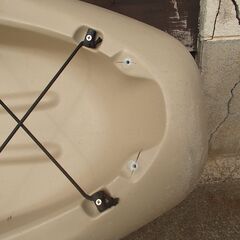 【成約済み】【特価】フィッシングカヤック　ターポン100　一人乗りカヤック　（ベージュ）