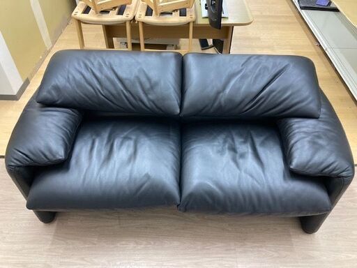 【トレファク イオンモール常滑店】CASSINAの2人掛けソファー マラルンガです