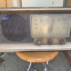 古いラジオ-真空管/VHS