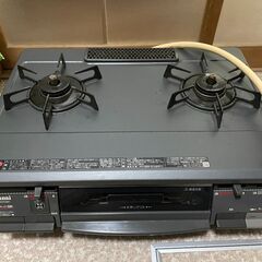 都市ガス用　2口ガスコンロ　リンナイ　KGE-M660FS