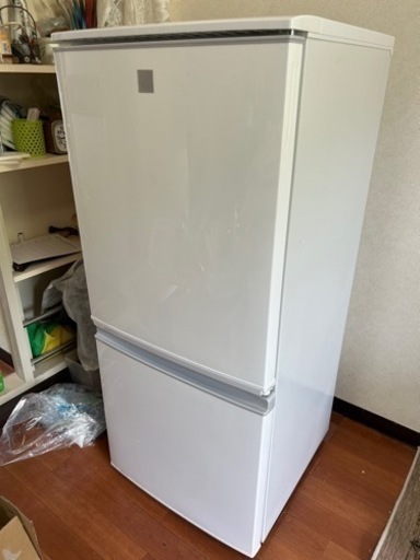シャープ 137L 2ドアノンフロン冷蔵庫 keyword キーワードホワイト SJ14E7KW 2020年製