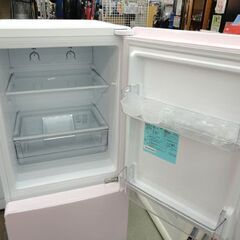 ① 西岡店 2ドア冷蔵庫 148L 2021年 ハイアール JR-NF148B ピンク 100Lクラス Haier