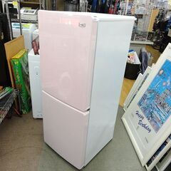 ① 西岡店 2ドア冷蔵庫 148L 2021年 ハイアール JR-NF148B ピンク 100Lクラス Haier