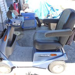 株式会社アテックス製電動四輪車いす[（mypia）[BT40]新品