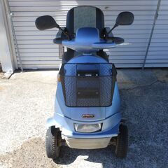 株式会社アテックス製電動四輪車いす[（ｍｙｐｉａ）[BT40]新品バッテリー交換済み中古 難あり 株式会社アテックス製電動四輪車いす[（mypia）[BT40]新品