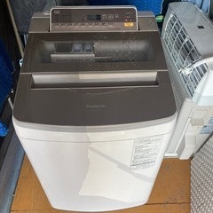 中古★Panasonic 10kg 節水＆時短!泡洗浄W 見やす...