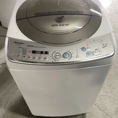 【無料】SHARP 7.0kg洗濯乾燥機 ES-TG74V-N ...