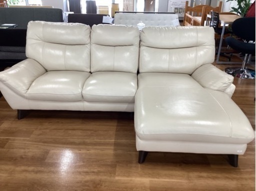 カウチソファ【町田市再生家具】　240293