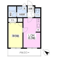 🏢安心の叶えRoom✨『1LDK』袖ケ浦市福王台✨敷金礼金…