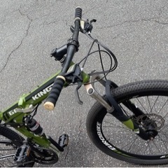 前後サス 前後ディスクブレーキ ２６インチ 折りたたみ自転車 マウンテンバイク クロスバイク（決まりました
）