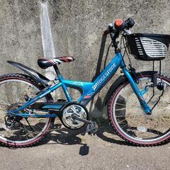 B340 子供自転車★BRIDGESTONE★エクスプレスジュニア★6段変速★22インチ B340 子供自転車☆BRIDGESTONE☆エクスプレスジュニア☆6段変速☆22インチ
