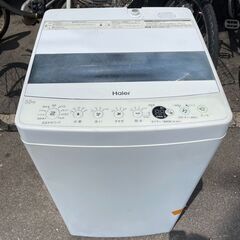 洗濯機 No.11818 ハイアール 5.5kg 2021年製 JW-C55D パネル劣化あり 