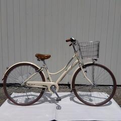 🚲【✨極上中古自転車✨　ブリヂストン　エブリッジL型　アイボリー】