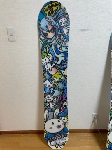 初音ミク スノーボード Project. C.K.（24モデル） 155cm SNOWMIKU 