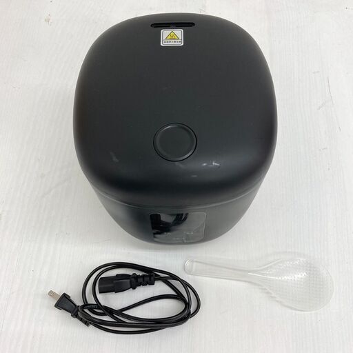 【REGASTOCK川崎店】simplus シンプラス マイコン式 4合炊き炊飯器 SP-RCMC4 ブラック