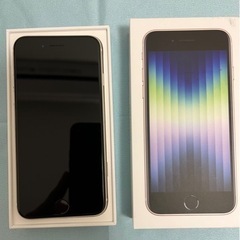 　SIMフリー　iPhoneSE3 64GB ホワイト