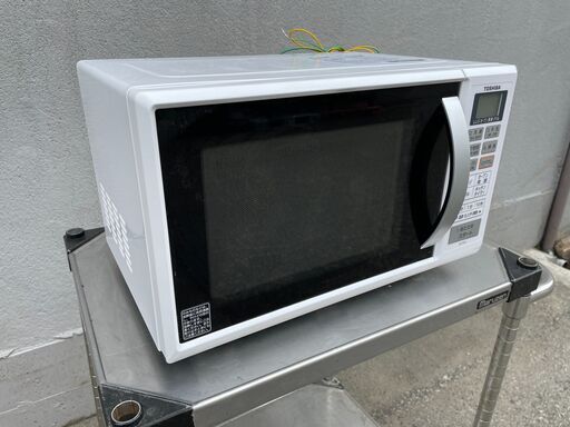 ★動作〇★ 電子レンジ 東芝 ER-YR16 (W) 2019年製 461x337x293mm オーブンレンジ