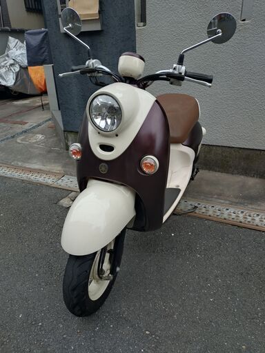 【珈琲色改】ヤマハ vino-DX(SA54J)4ST-FI車 2017年式! 低燃費!
