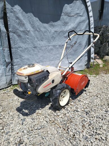 ﾔﾝﾏｰ管理機　1軸正逆転ﾛｰﾀﾘｰ　整備済