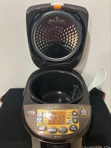 象印 NP-VI10型 炊飯器 象印 IH炊飯器 NP-VI10型 ブラウン 5.5合