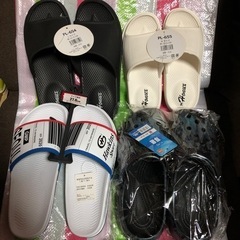 新品　靴まとめて